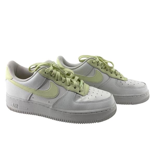 Nike Air Force 1 One Low White Lime Ice Green 315115-166 Size 7.5 - Picture 1 of 10